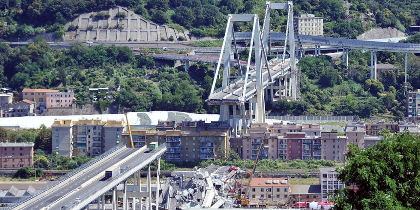 Crollo Ponte Morandi: gli ingegneri scrivono al Premier Conte