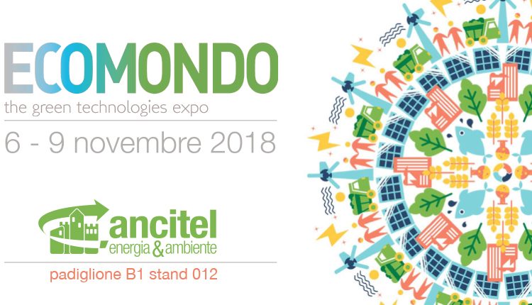 Ancitel Energia e Ambiente presente all'edizione 2018 di Ecomondo