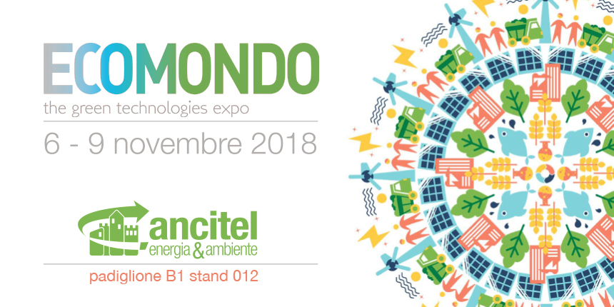 Ancitel Energia e Ambiente presente all'edizione 2018 di Ecomondo