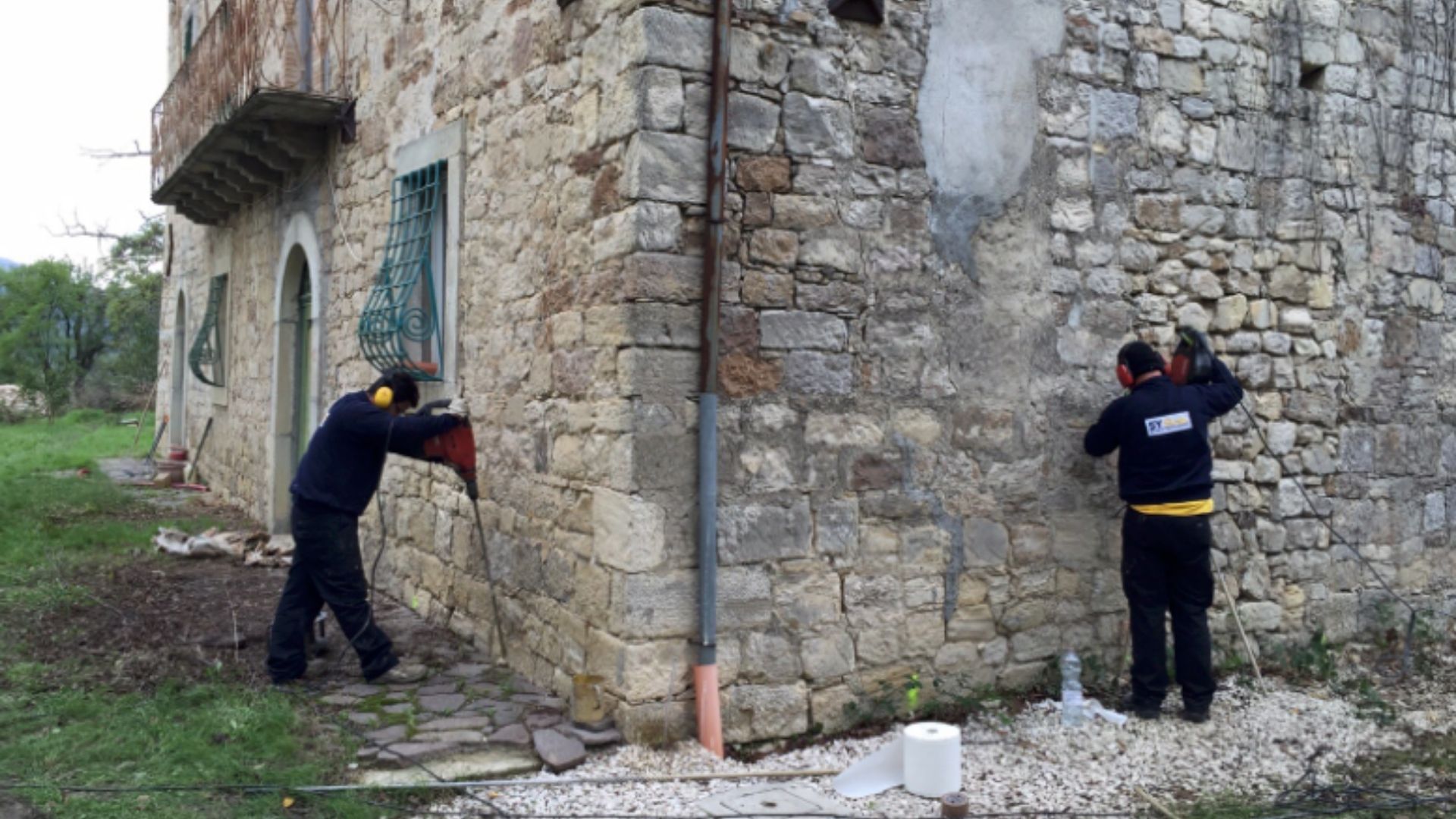 Consolidamento Terreno abitazione civile in provincia di Chieti. Systab