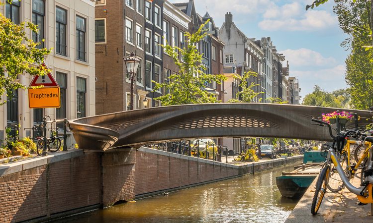 Ponte stampato in 3D: inaugurato in Olanda il primo ponte 3D in acciaio!