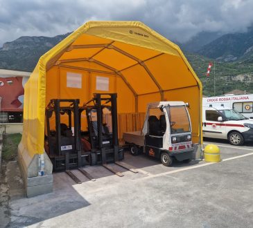Giesse SpA torna a sostenere Croce Rossa Italiana attraverso la donazione di un Charge-box