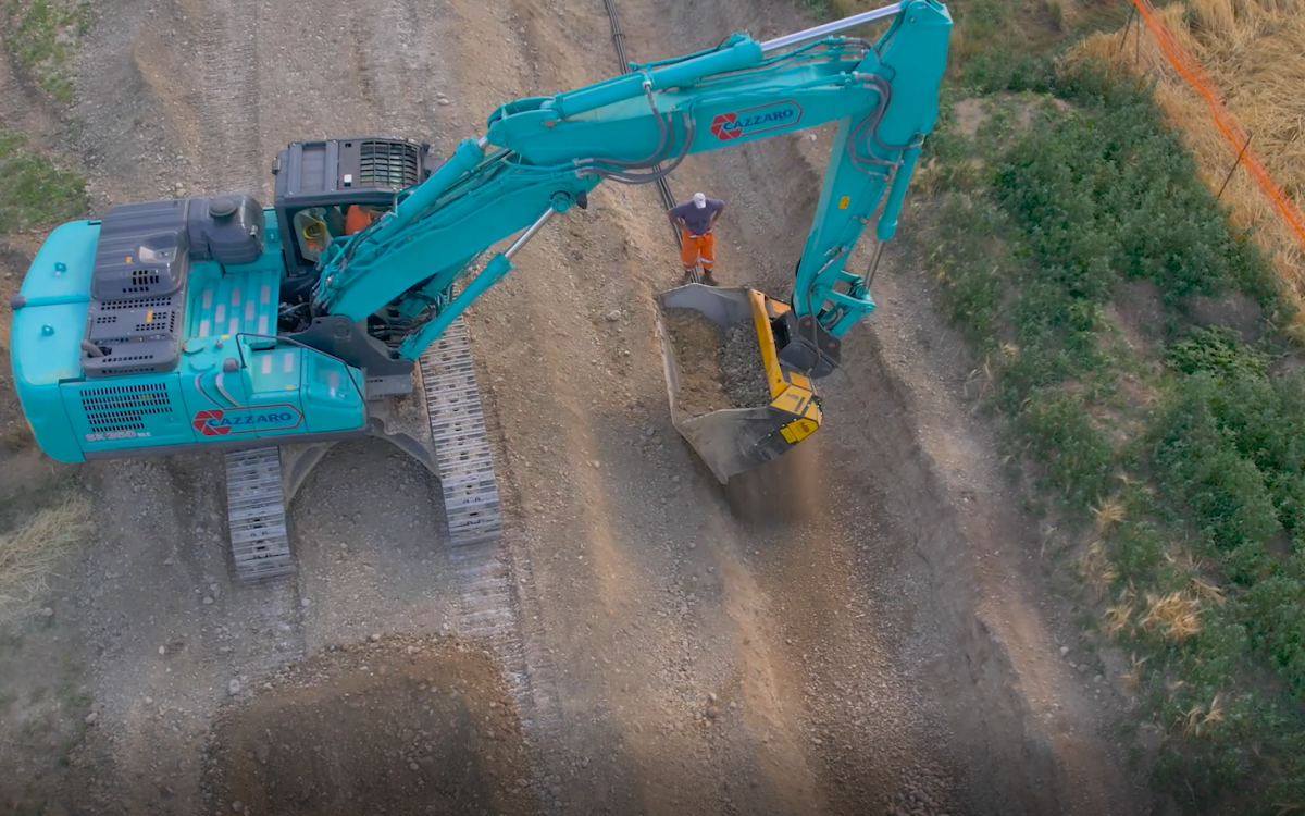 Una macchina del tempo in cantiere