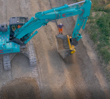 Una macchina del tempo in cantiere