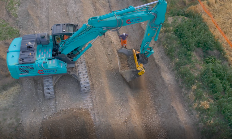 Una macchina del tempo in cantiere