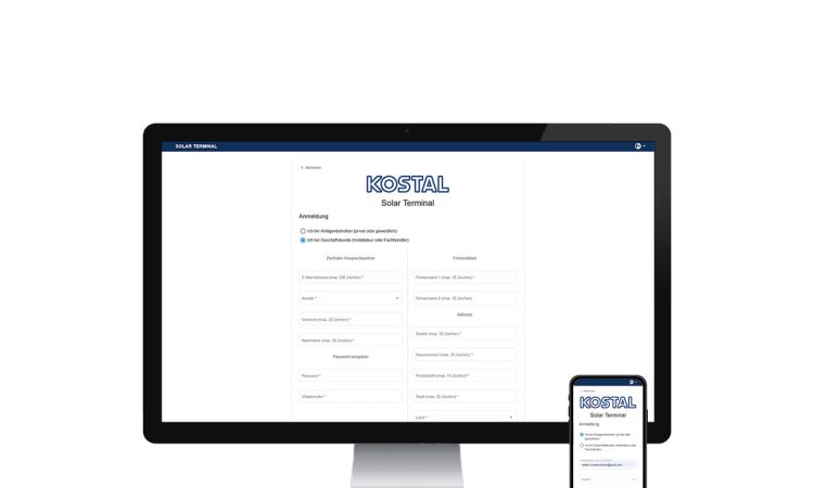 Novità da KOSTAL: con il Solar Terminal tutto è in un unico accesso