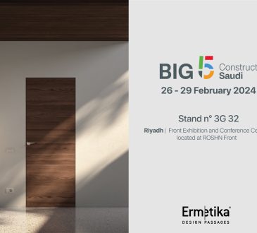 Ermetica alla fiera BIG 5 Saudi: porte di design italiano nel cuore dell’Arabia Saudita