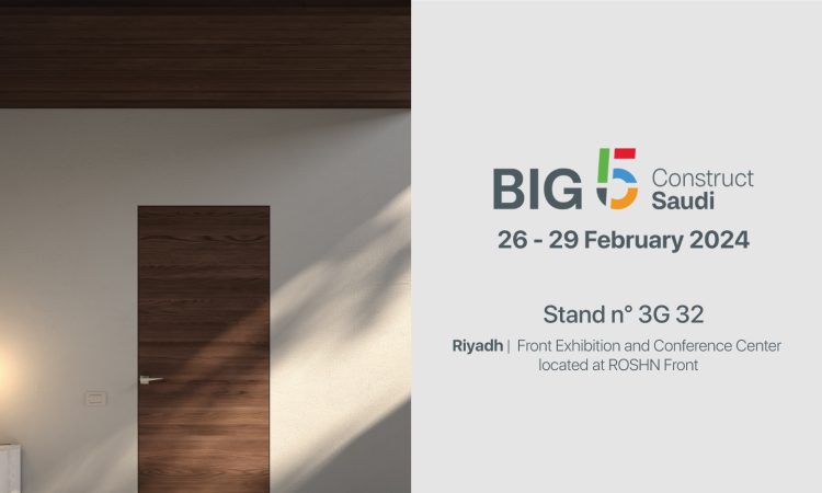 Ermetica alla fiera BIG 5 Saudi: porte di design italiano nel cuore dell’Arabia Saudita