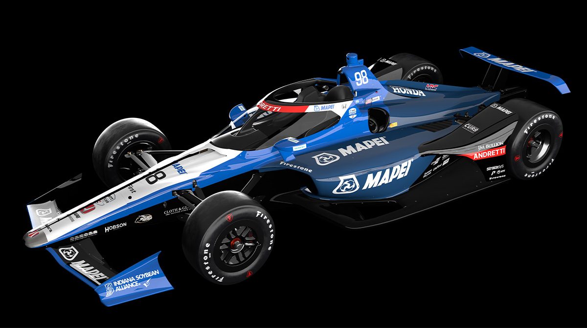 MAPEI festeggia la storica 20ª partenza di Marco Andretti alla 500 miglia di Indianapolis
