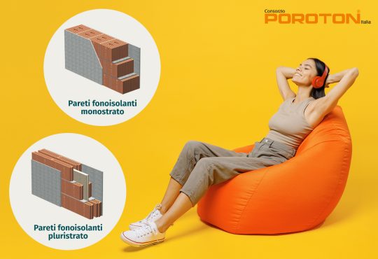 Soluzioni POROTON®: comfort acustico superiore