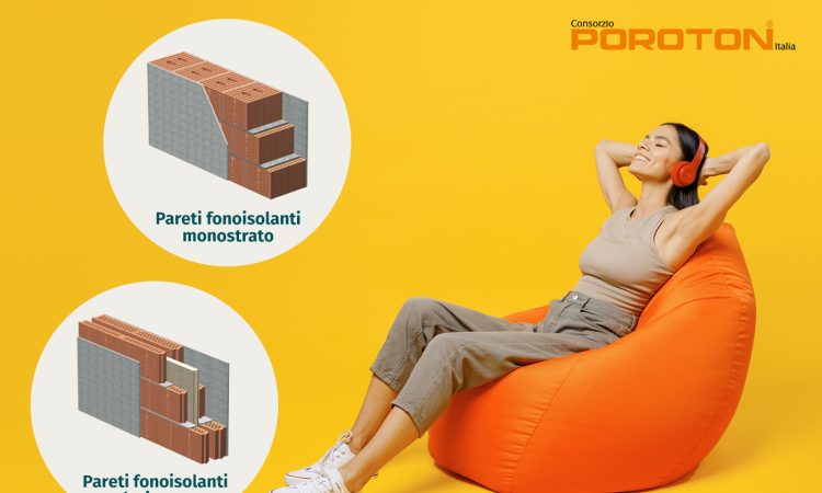 Soluzioni POROTON®: comfort acustico superiore