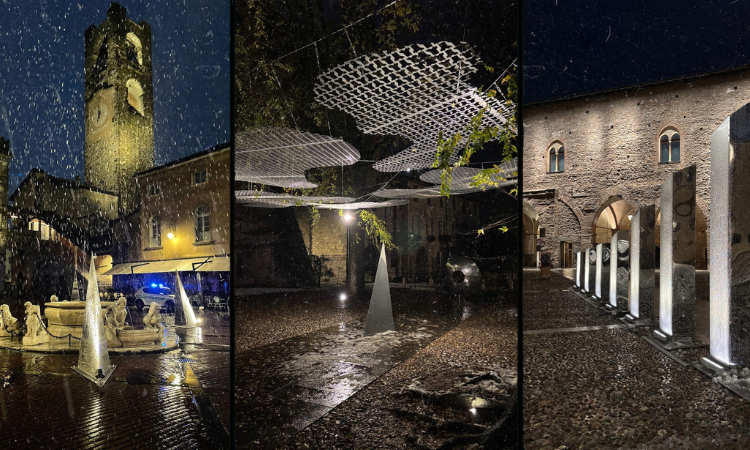 performance in lighting ILLUMINA MIRABILIA, LE TRE INSTALLAZIONI IN MOSTRA AL CHRISTMAS DESIGN 2025