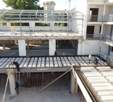 Intervento di ampliamento di un edificio commerciale a Bari con MTR® System 