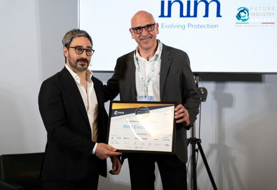 Inim premiata al MADE Future Industry Awards di Ancona come eccellenzadell’innovazione industriale italiana