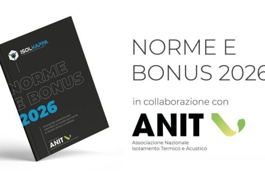 Isolkappa lancia la guida “Norme e Bonus 2026"